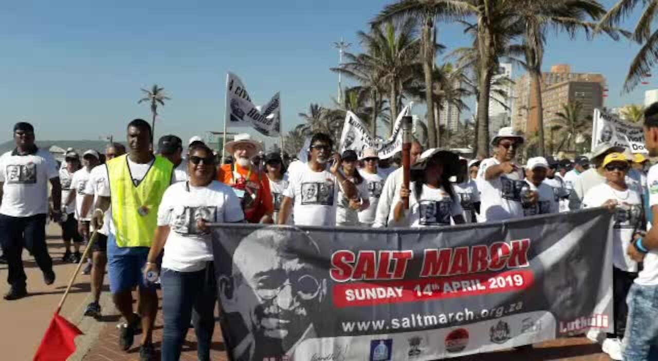 SOUTH AFRICA - Durban - Salt March 2019 (Videos) (QR9)