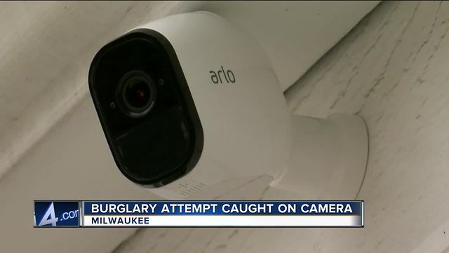 Milwaukee man catches car break-in attempt on camera