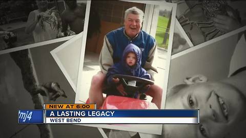West Bend man's legacy lives on with donations made after his death