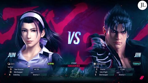 TEKKEN 8 - Jun vs Jin (FT2) (Closed Beta Test)