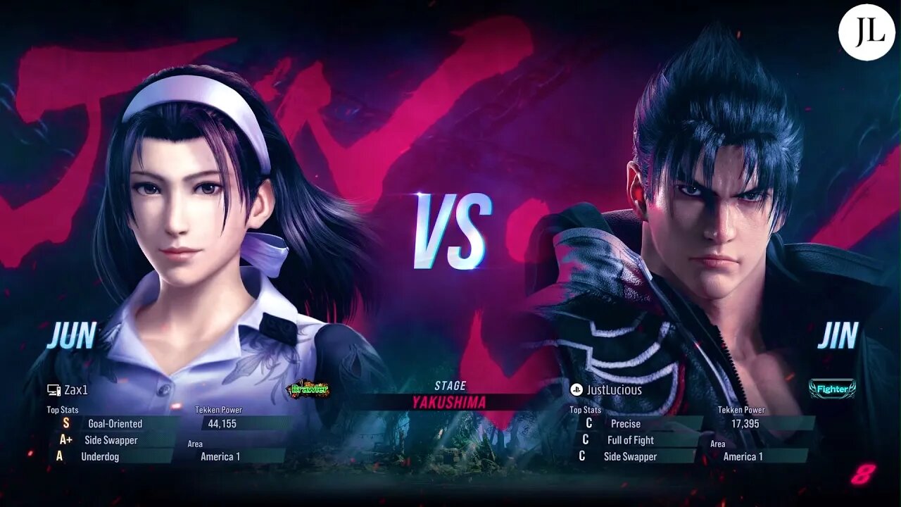 TEKKEN 8 - Jun vs Jin (FT2) (Closed Beta Test)