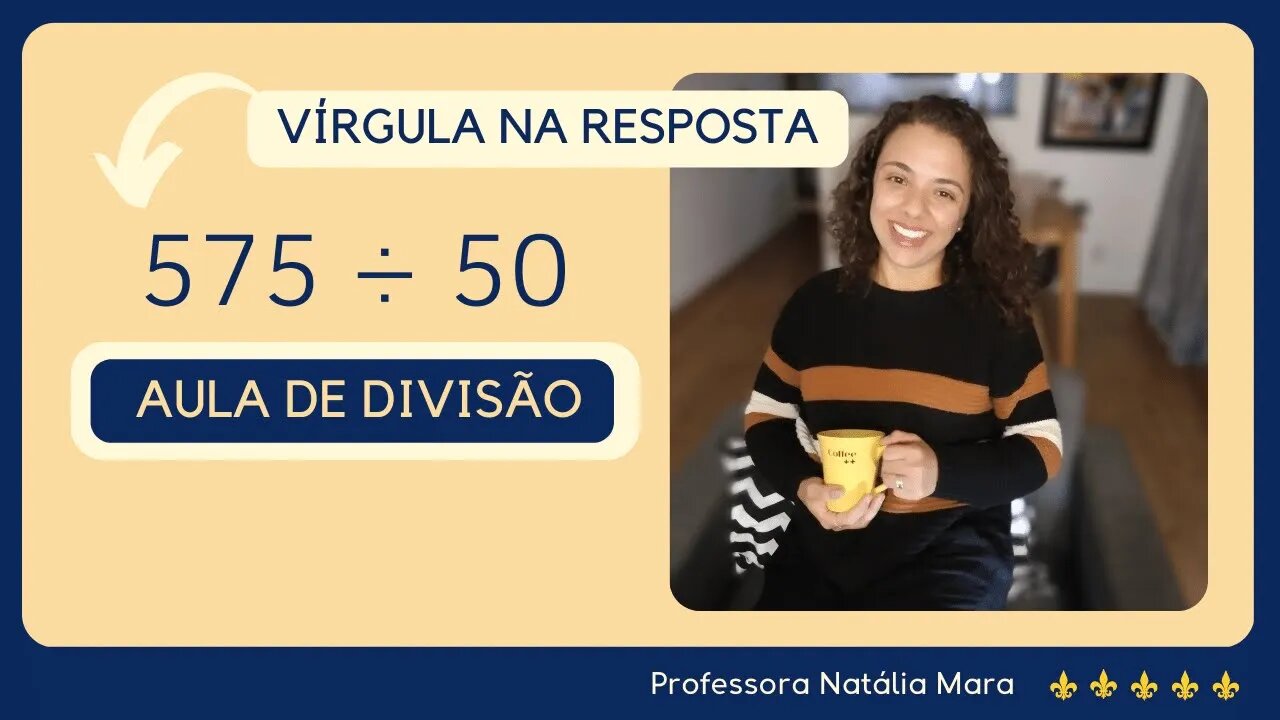 575 dividido por 50| Dividir 575 por 50 | 575/50 | 575:50 | 575 ÷ 50 | EXEMPLO DIVISÃO 6ª ANO