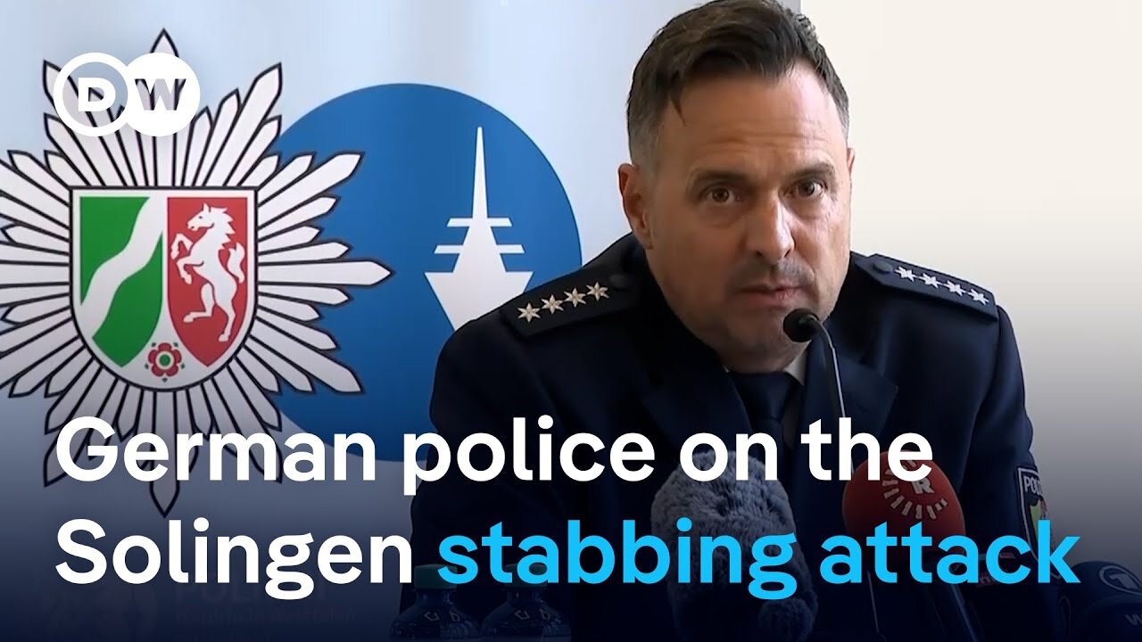 Investigators holds press conference after deadly knife attack in Germany | DW News
