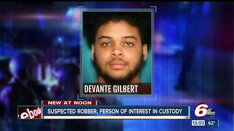 Suspected robber, person of interest in triple homicide in custody