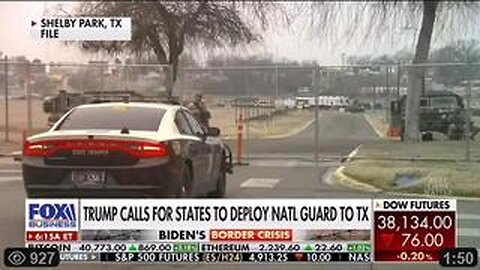 Thousands of Truckers on the move towards the Texas border with Mexico