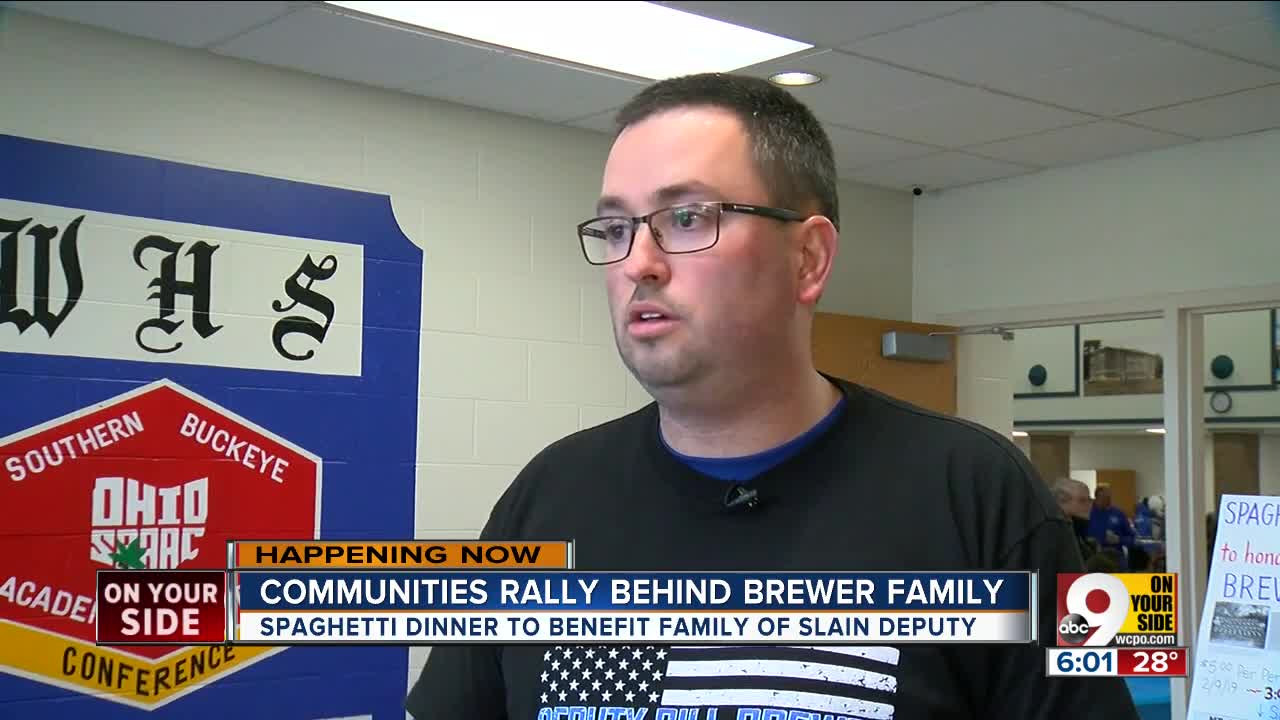 Spaghetti dinner benefitting Det. Brewer