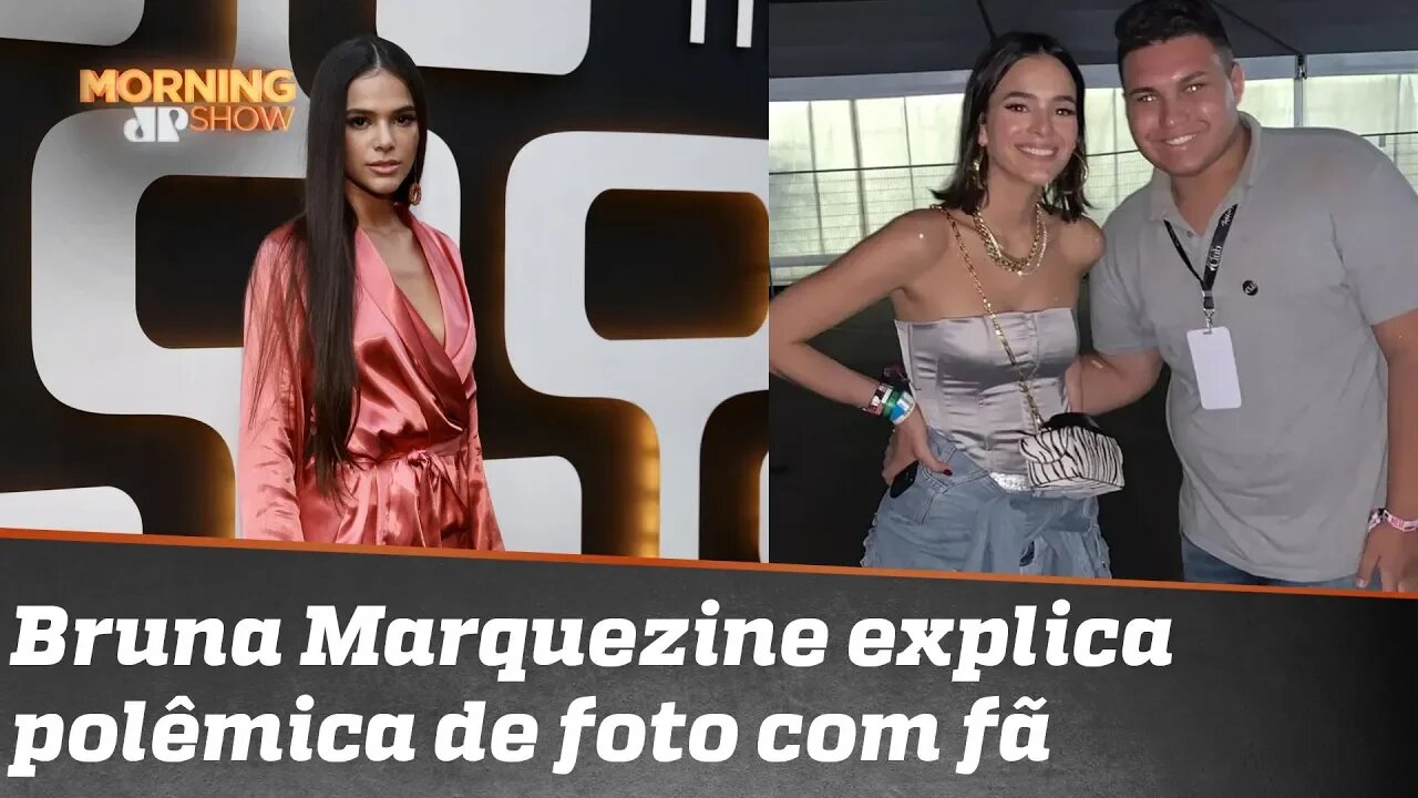 A tática de Bruna Marquezine para evitar mão de fã na cintura dela
