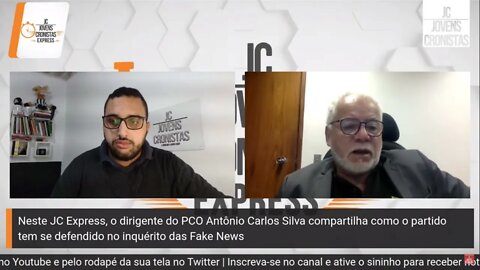 Antonio Carlos Silva denuncia o ataque do STF na TV Jovens Cronistas | Momentos