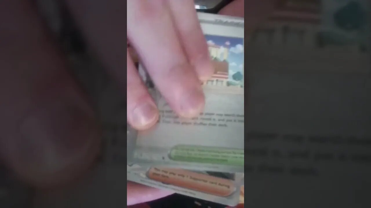 We Pull A Holo Trainer Card! #shorts #pokemonpulls #pokemon