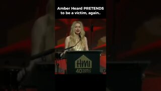 Amber Heard PRETENDS to be a Victim, Again...