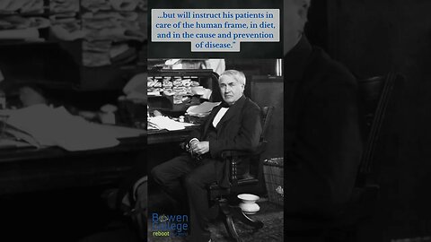Thomas Edison You Can't Improve On Nature