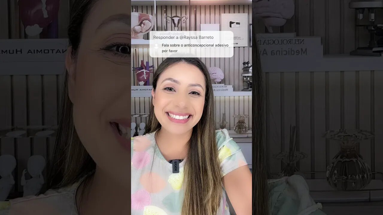 Fale sobre o anticoncepcional adesivo