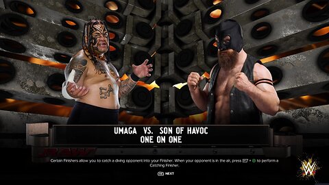 WWE 2k24 Umaga vs Son of Havoc