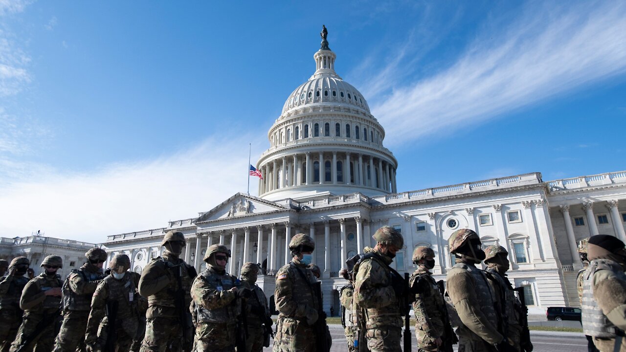 DEMS SO CONFIDENT OF IMPEACHMENT THAT THEY KEEP SOLDIERS IN CAPITOL!
