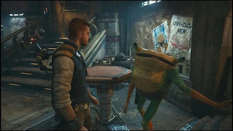 STAR WARS Jedi: Survivor | Talking To Pyloon's Saloon Patrons (Star Wars Jedi Survivor 4K Clips)