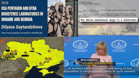(2018) USA Pentagon DTRA biodefense labs in Ukraine / Georgia near Russia (Dilyana Gaytandzhieva)