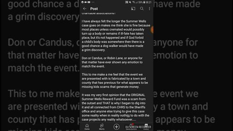 Summer Wells Case Reward Fund Scandal Money And Carlie Trent Money Grab Similarity - Poster Kids?