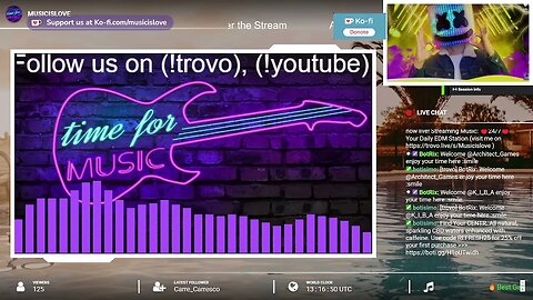 🔴24/7🔴 Your Daily EDM Station (visit me on https://trovo.live/s/Musicislov (Part 0/4)