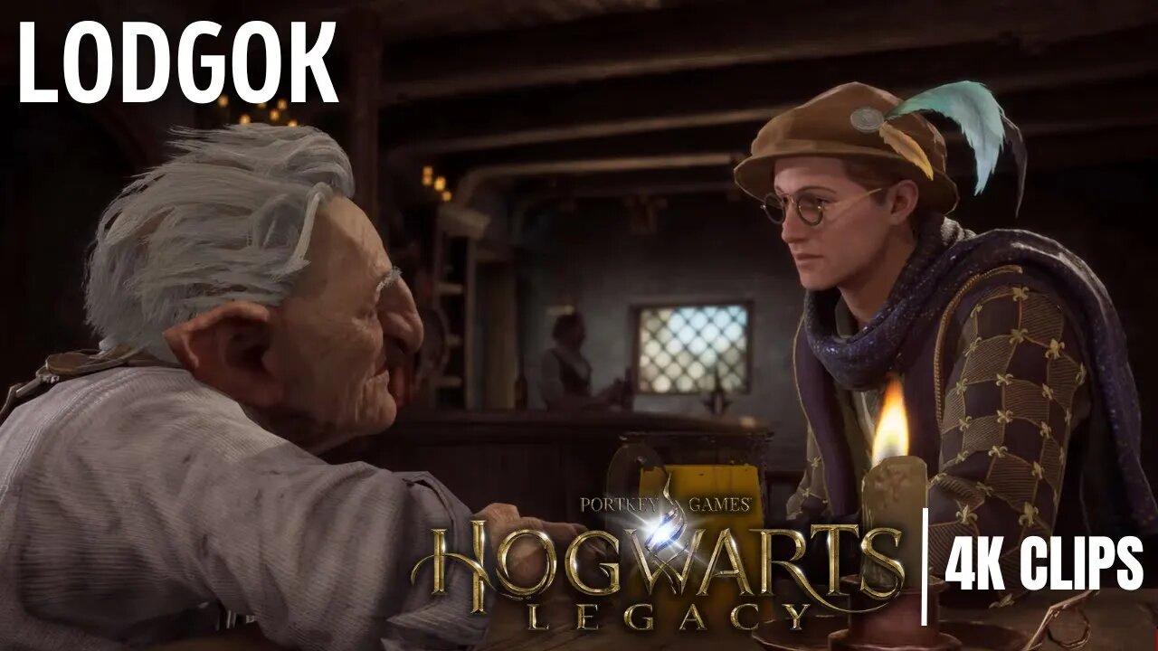 Sirona Introduces Nigel Planter To Lodgok | Hogwarts Legacy 4K Clips