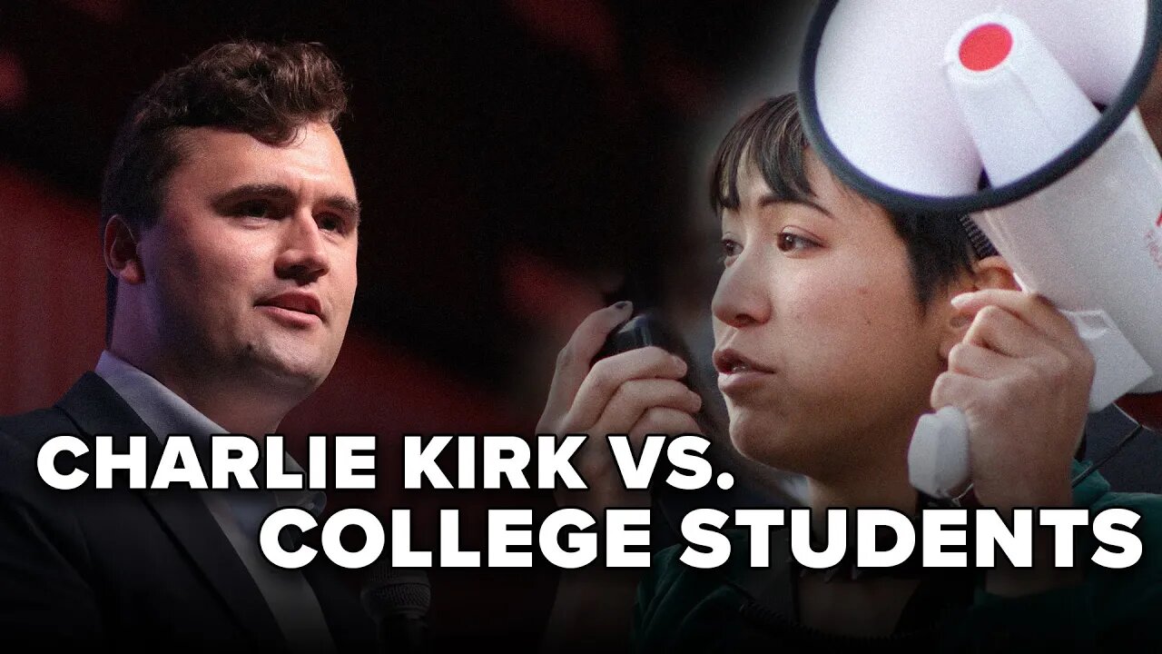 Charlie Kirk Vs. COLLEGE Students COMPILATION 👀