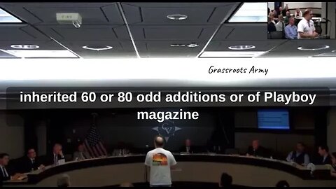 Dad RATTRAPS School Board, If You Allow These Adult Books, Then I Have Some PlayBoys I Can Donate