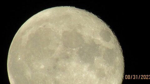 Planet X Nibiru Update, Watching the full moon with & without night vision on 8/31/2023