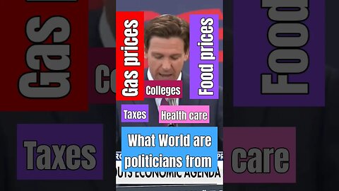 Desantis What World are You Politicians from #shorts