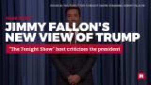 Jimmy Fallon's new view on Trump | Rare News