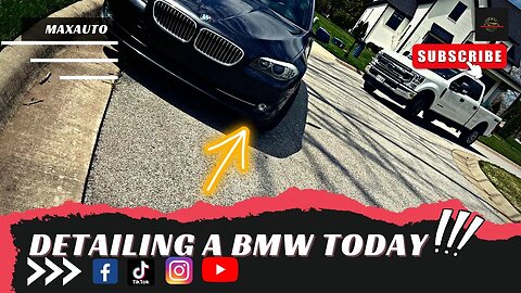 Washing a #BMW Today!!! #maxautodetailingnwa #autodetailing #detailingworld #carcleaning #automobile