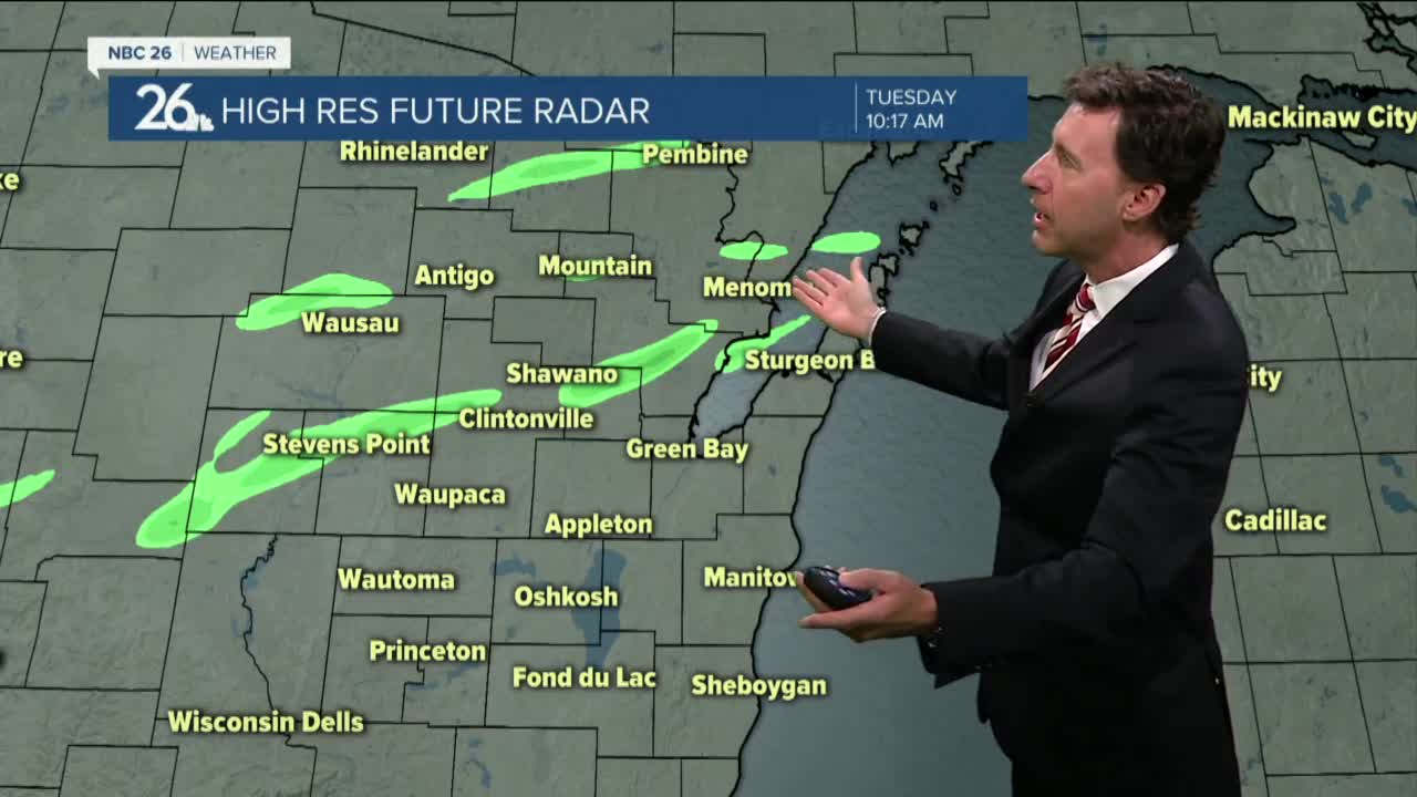 Michael Fish's NBC 26 weather forecast