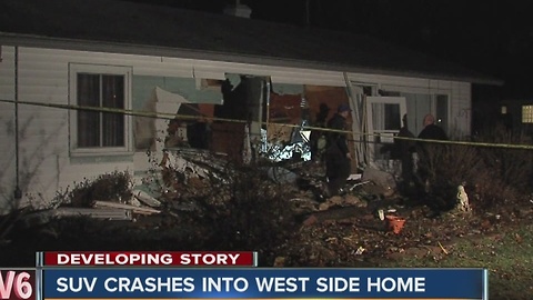 Homeowners speak on the vehicle crash into their home
