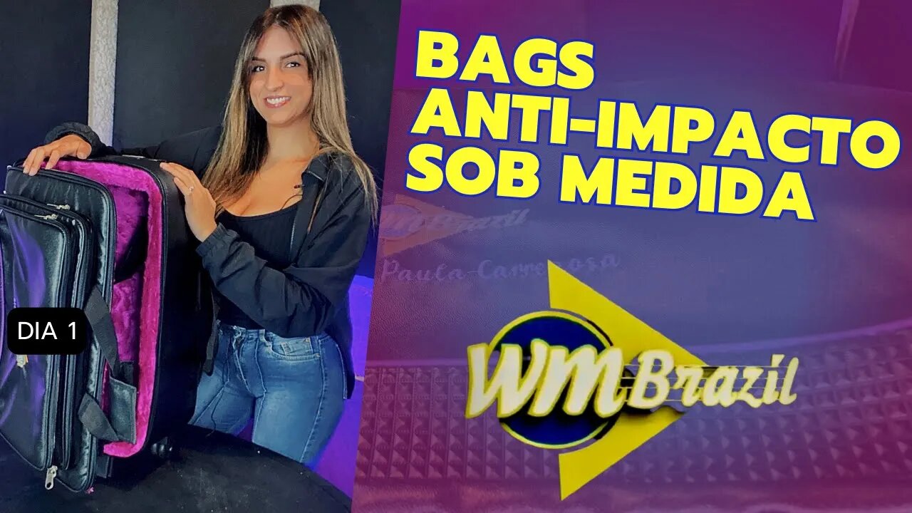 WM BRASIL - BAG ANTI-IMPACTO SOB MEDIDA
