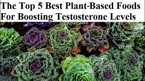 The Top 5 Best Plant Based Foods For Boosting Testosterone Levels
