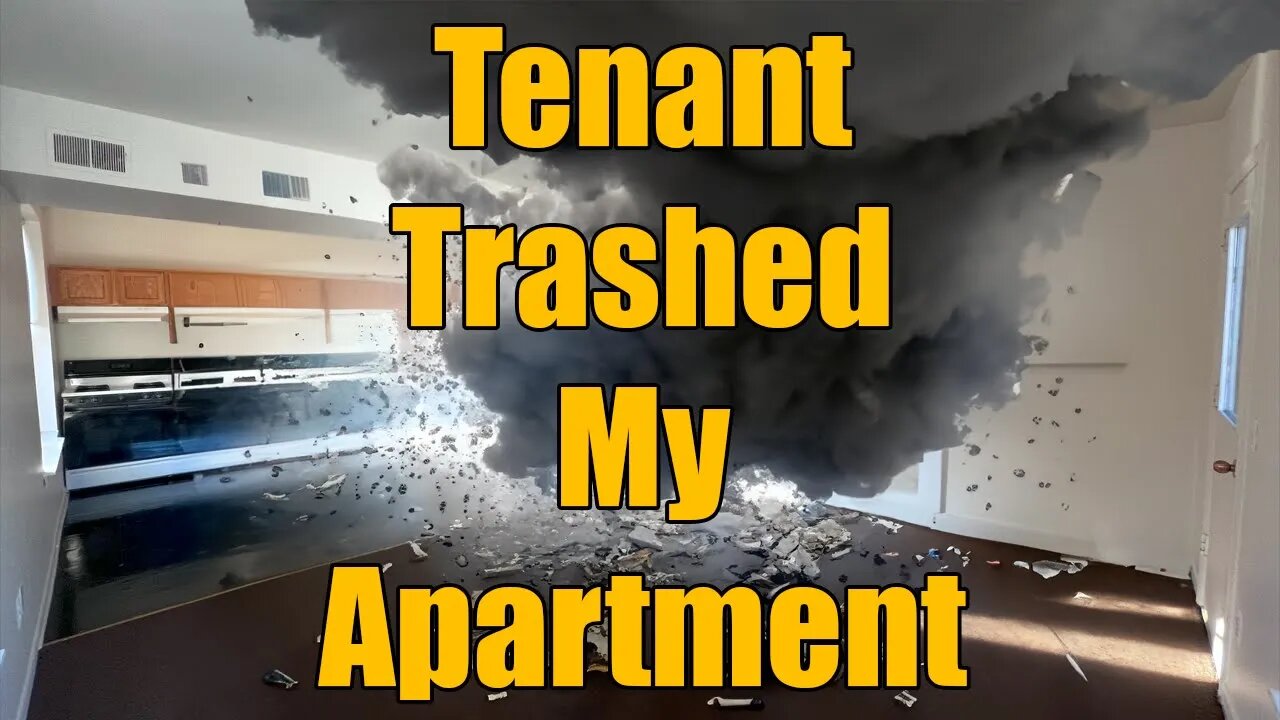 Apartment trashed in under two months!