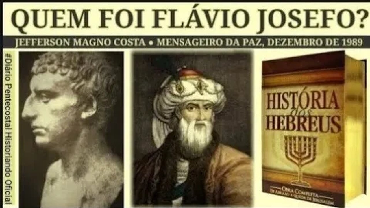 FLÁVIO JOSEFO ● A HISTÓRIA DOS HEBREUS | YOSEPH BEN MATTIYAHU HA COHEN