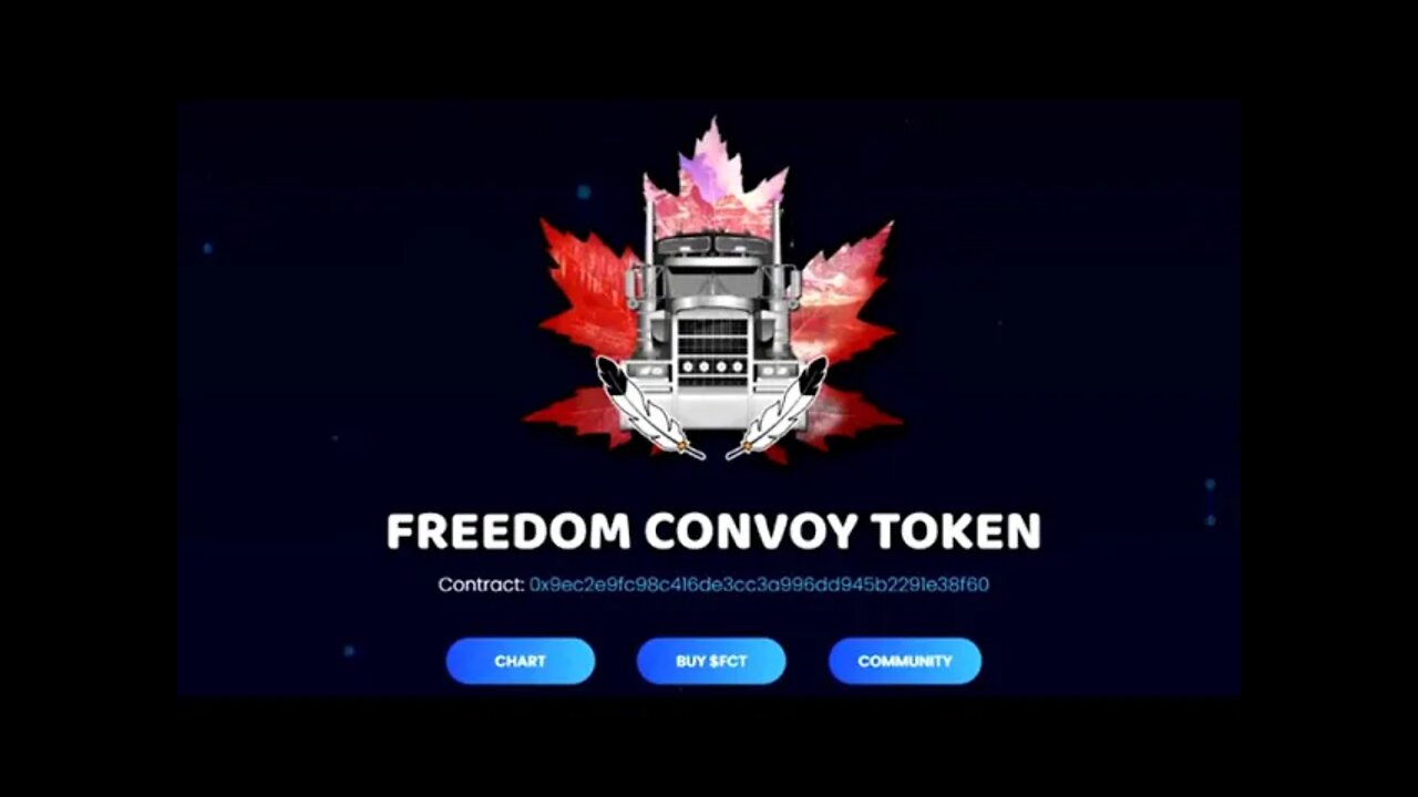 FREEDOM CONVOY TOKEN 💰🚚 COUTTS BORDER WAS A PLANT