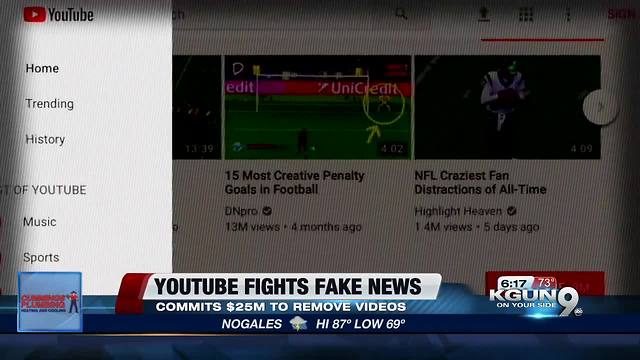 Youtube to fight 'Fake News'