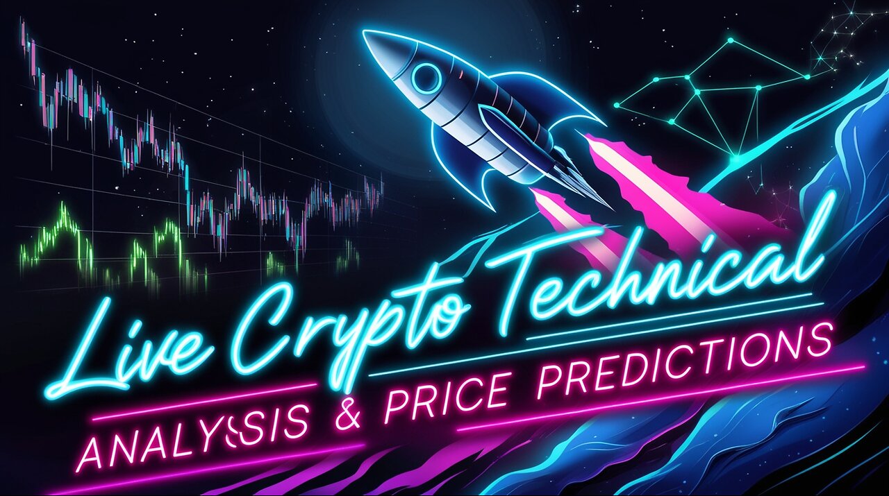 Live Crypto market TA! BTC Bullrun Meme & Alt season inbound!!