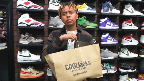 Cordae Goes Shopping For Sneakers with CoolKicks