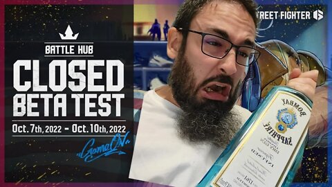 Drinking and Being Bad at Street Fighter 6 Closed Beta PC