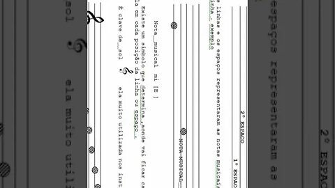 partitura aula 3 #shorts