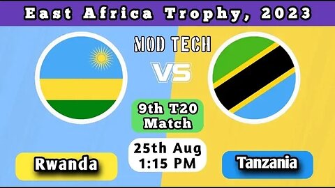 Ravanda VS Tanzania Live match 2023 | Live Stream | Cricket