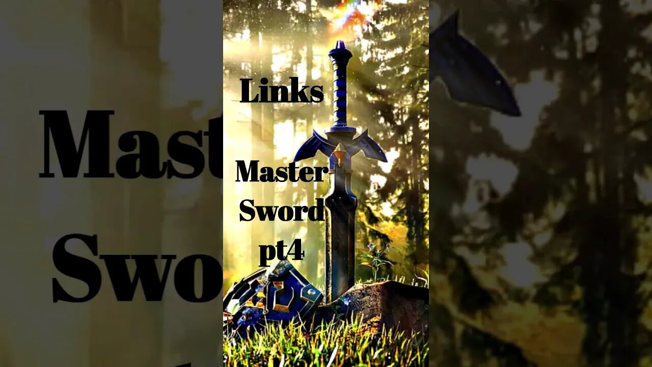 Master Sword From Legend Of Zelda pt4 #botw #totk