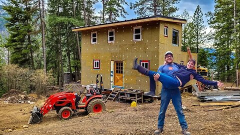 It's Always Better When We're Together | Building an Off Grid Home In The Mountains