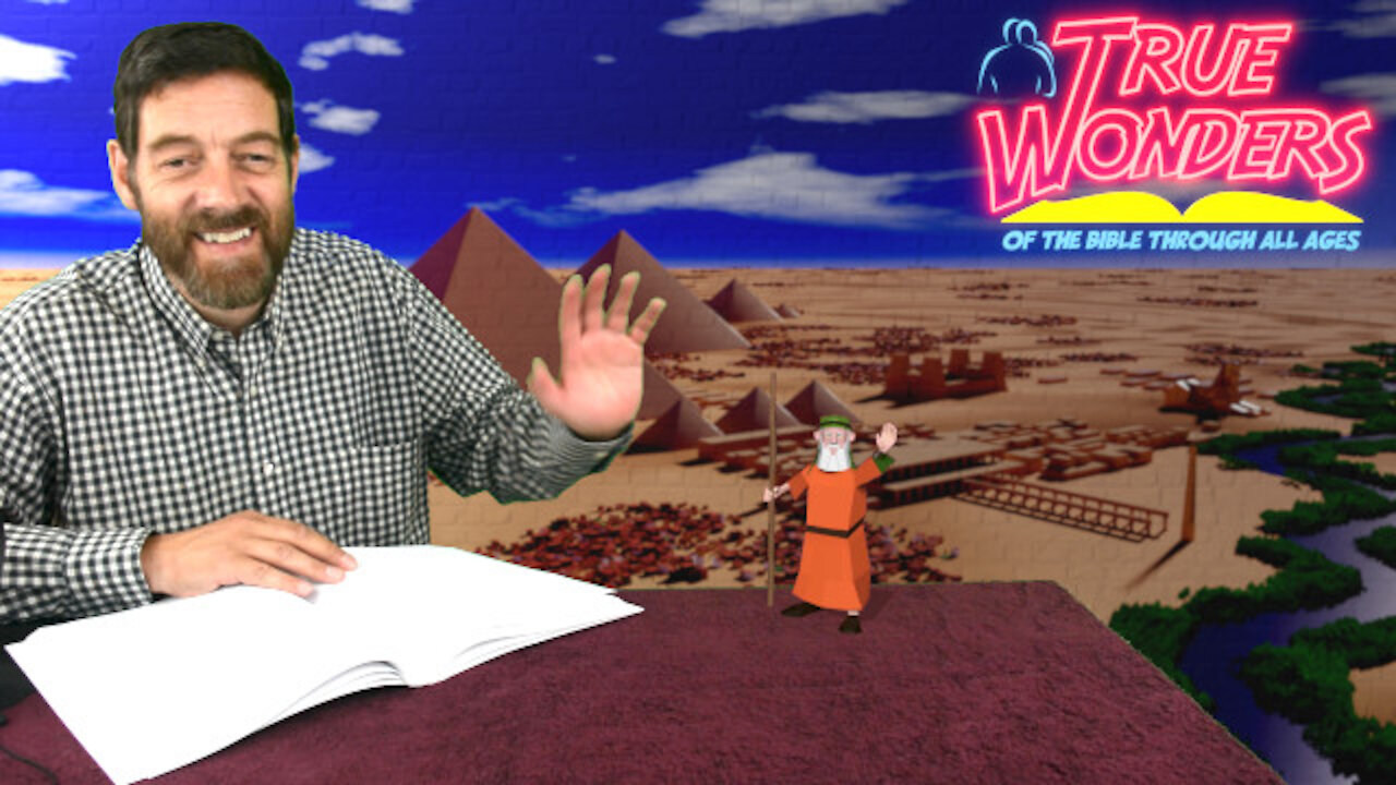 Short Trailer: A new free Biblical series with animated characters premieres tomorrow.