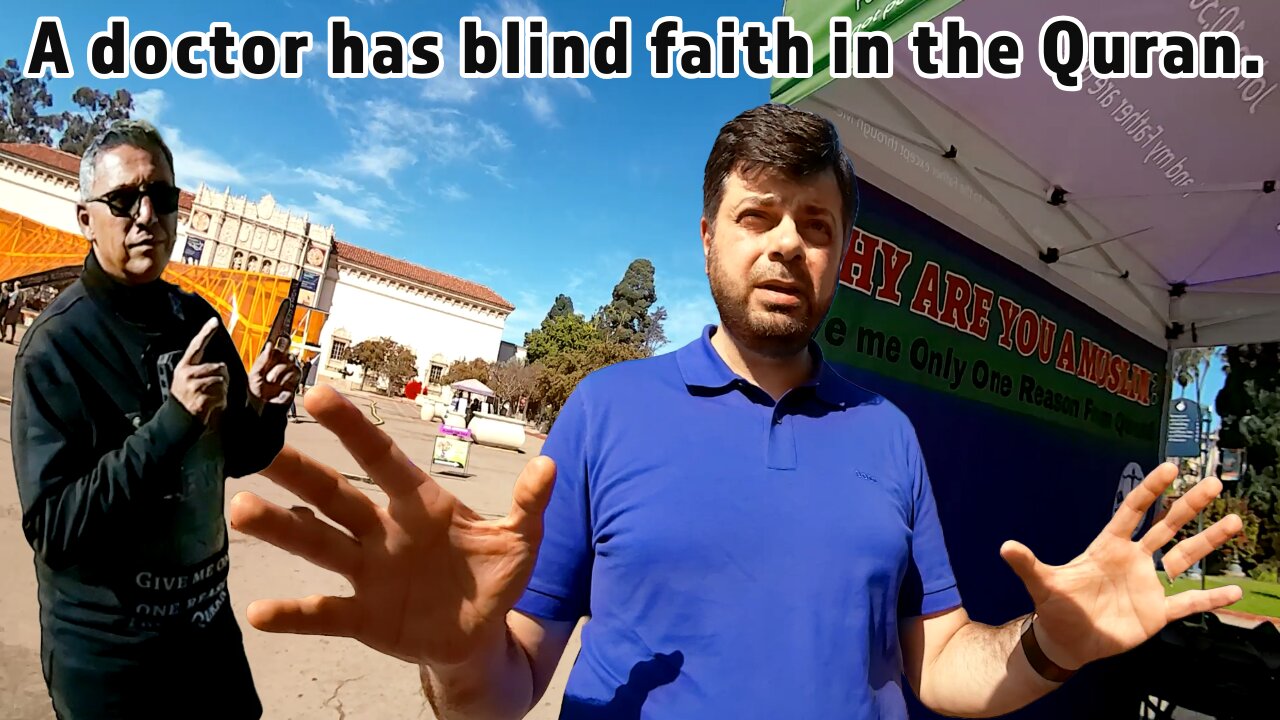 A doctor has blind faith in the Quran.