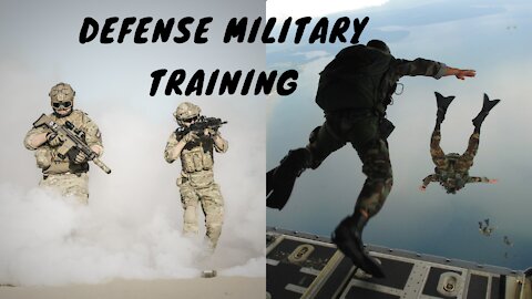 Intense Military Defense Training with Rocket Launcher, Arms and Helicopters