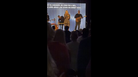 Daughter Abigail solo on Christmas Eve 2023
