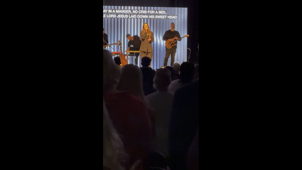 Daughter Abigail solo on Christmas Eve 2023