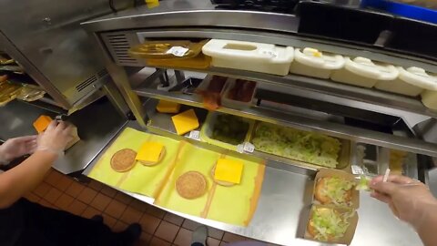 McDonald's POV: Training My Wife In Grill Area
